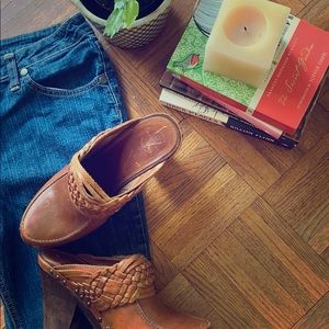 Frye Boots Leather Clog